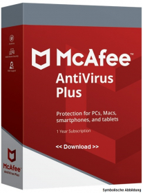 McAfee Antivirus Plus 2024 (10 Gerte | 1 Jahr) Download