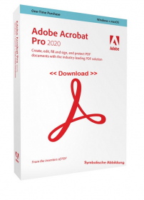 Adobe Acrobat Pro 2020 Bundle deutsch Vollversion (Download, Win+Mac) Kauflizenz