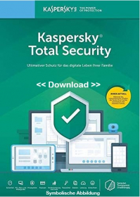Kaspersky Total Security 2024 (3 Device, 2 Jahre) deutsch Vollversion, Download