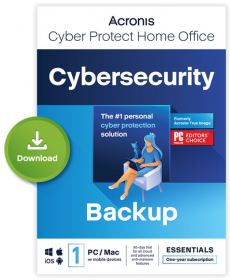 Acronis Cyber Protect Home Office 2023 Essential (1 PC/Mac | 1 Jahr) deutsch Vollversion (Download)