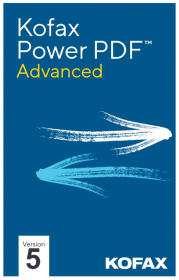 Kofax Power PDF 5 Advanced deutsch Vollversion (Win, Download) Kauflizenz mit Zweitnutzungsrecht
