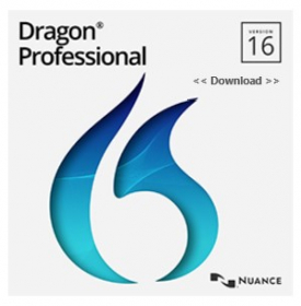 Nuance Dragon Professional 16 deutsch Vollversion (Win, Download) Kauflizenz mit Zweitnutzungsrecht