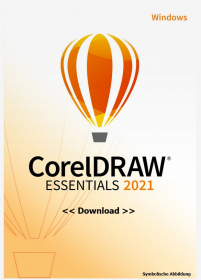 CorelDRAW Essentials 2021 deutsch Vollversion (Win, Download) Kauflizenz mit Zweitnutzungsrecht