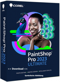 Corel PaintShop Pro 2023 Ultimate Vollversion (Download) Kauflizenz mit Zweitnutzungsrecht