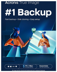 Acronis True Image 2025 Essential (1 PC Win/Mac, 1 Jahr) deutsch Vollversion (Download) (HOEASHLOS)