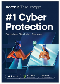 Acronis True Image 2025 Premium (3 PC Win/Mac, 1 TB Cloud, 1-Jahr) Vollversion, Download (HOQASHLOS)