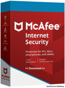 McAfee Internet Security 2025 (1 Gert, 2 Jahre) deutsch Vollversion, Download