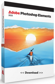 Adobe Photoshop Elements 2025 (3-Jahre) deutsch Vollversion (1 Benutzer, 2 PC Win/Mac) Download