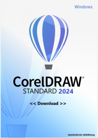 CorelDRAW Standard 2024 deutsch Vollversion (Win, Download) Kauflizenz mit Zweitnutzungsrecht