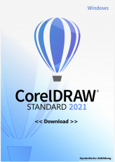 CorelDRAW Standard 2021 deutsch Vollversion (Win, Download) Kauflizenz mit Zweitnutzungsrecht