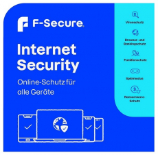 F-Secure Internet Security 2023 (1 PC - 3 Jahre) deutsch Vollversion, Download
