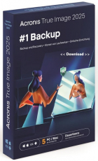 Acronis True Image 2025 (5 PC Win/Mac, Dauerlizenz) deutsch Vollversion (Download) (HOJSSHZZS)