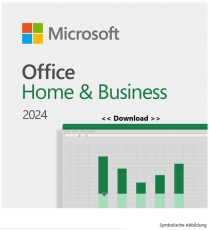 MS Office 2024 Home and Business (Download, Win/Mac) multilingual Vollversion (EP2-06606)
