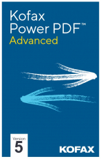 Kofax Power PDF 5.1 Advanced deutsch Vollversion (Win, Download) Kaufversion (4er-Pack)