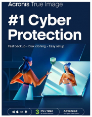 Acronis True Image 2026 Advanced (3 PC Win/Mac, 250 GB, 1 Jahr | Kunden-Aktivierung) Vollversion, Download