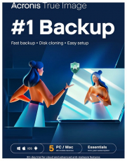 Acronis True Image 2026 Essential (5 PC Win/Mac, 3 Jahre | Kunden-Aktivierung) deutsch Vollversion (Download)